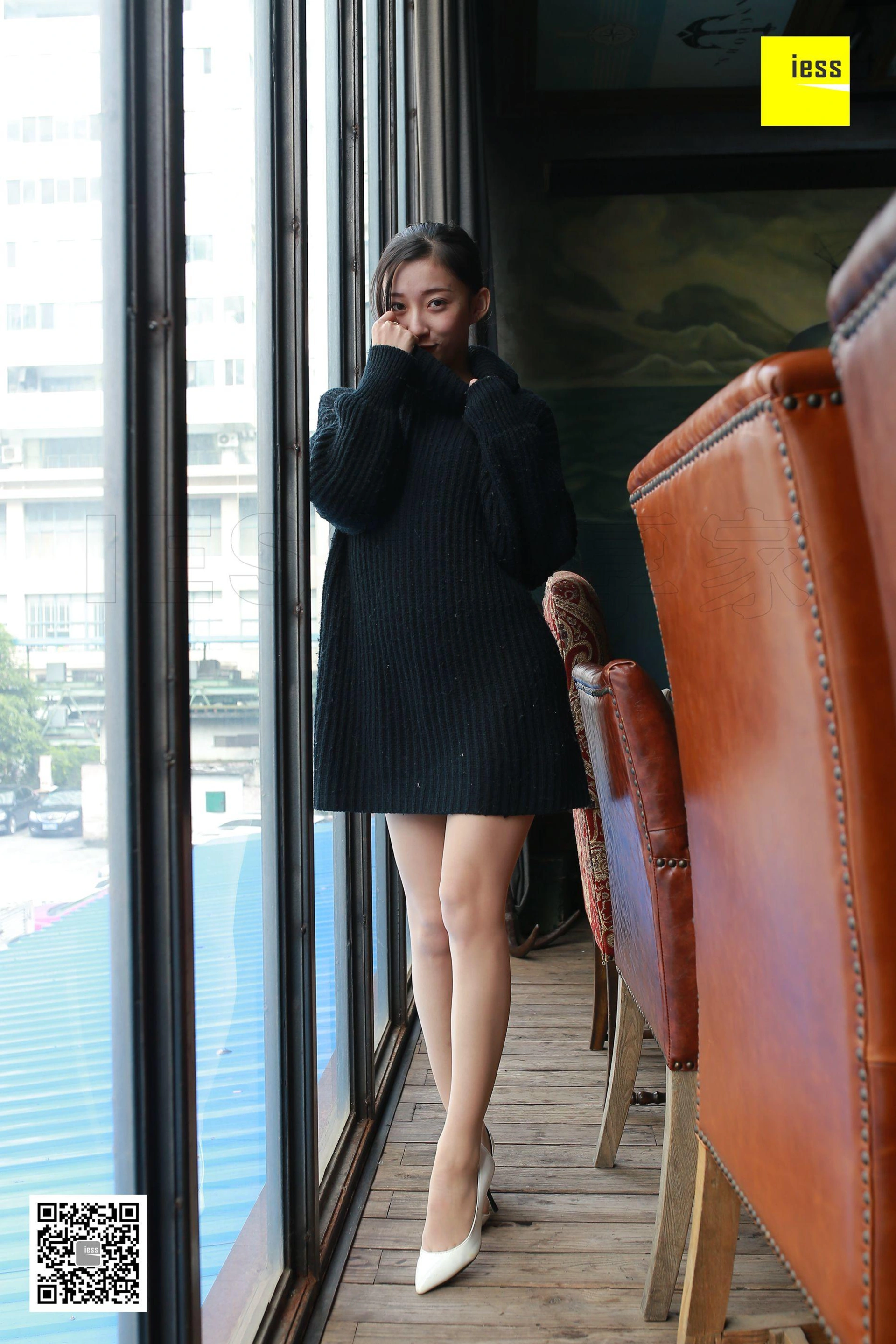 [IESS异思趣向] 2018.02.08 丝享家165:《黑色毛衣与肉丝》秋秋 1